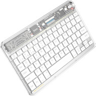 Клавиатура беспроводная HOCO S55 Transparent Discovery Edition Space White