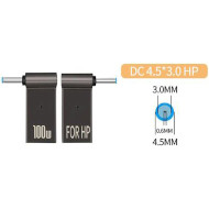 Адаптер STLAB PD 100W USB Type-C(F) to DC Jack 4.5*3.0mm for HP