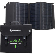 Портативна сонячна панель BRESSER 60W 3xUSB-A, DC (930150)