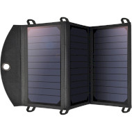 Портативна сонячна панель CHOETECH 19W 2xUSB-A (SC001)