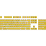Набір кейкапів для клавіатури HATOR PBT Keycaps First Ukrainian 108pcs UA/EN Yellow (HTS-139)