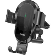 Автодержатель для смартфона с беспроводной зарядкой HOCO CA105 Guide Three-Axis Linkage Wireless Charging Car Holder