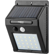 Прожектор LED на солнечной батарее с датчиком движения и освещённости NEO TOOLS 99-055