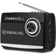 Радіоприймач REAL-EL X-510 Black
