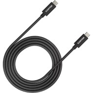 Кабель CANYON UC-42 USB 4.0 Type-C to Type-C Cable 5A 240W(ERP) with E-Mark 2м Black (CNS-USBC42B)