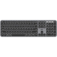 Клавіатура бездротова 2E KS240 WL BT EN/UA/RU Black/Gray (2E-KS240WG)