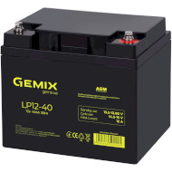 Акумуляторна батарея GEMIX LP12-40 (12В, 40Агод)