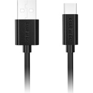 Кабель CHOETECH AC0002 USB-A to Type-C Cable 1м Black