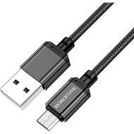 Кабель BOROFONE BX87 Sharp Micro-USB 1м Black