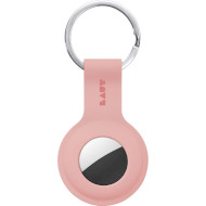 Чохол-брелок LAUT Huex TAG для AirTag with Key Ring Pink (L_AT_HT_DP)