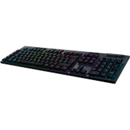 Клавіатура бездротова LOGITECH G915 Lightspeed Wireless RGB Keyboard Tactile Carbon (920-008910)