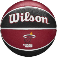 Мяч баскетбольный WILSON NBA Team Tribute Miami Heat Size 7 (WTB1300XBMIA)