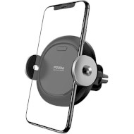 Автодержатель для смартфона с беспроводной зарядкой PRODA PD-CH013 Mike w/Wireless Charging Set 10W Black