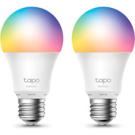 Розумна лампа TP-LINK TAPO L530E Smart Wi-Fi Multicolor Light Bulb E27 8.7W 2500-6500K 2шт