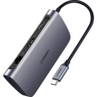 Порт-репликатор UGREEN CM212 7-in-1 USB-C Adapter with 4K HDMI (50852)