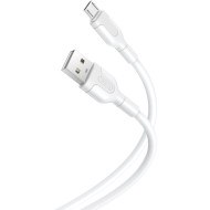 Кабель XO NB212 USB-A to Micro-USB 1м White