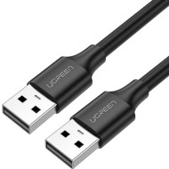 Кабель UGREEN US102 USB-A 2.0 Male to Male 3м Black (30136)