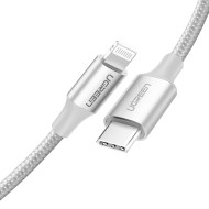 Кабель UGREEN US304 Type-C to Lightning PD36W MFi 1м White (70523)