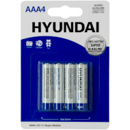 Батарейка HYUNDAI Super Alkaline AAA 4шт/уп (HT7006002)