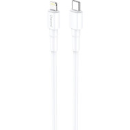 Кабель CHAROME C21-05 USB-C to Lightning charging data cable 1м White