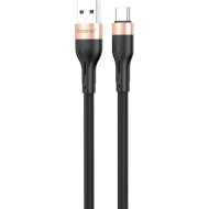Кабель CHAROME C23-02 USB-A to USB-C charging data cable 1м Black