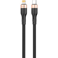 Кабель CHAROME C23-05 USB-C to Lightning charging data cable 1м Black
