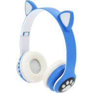 Наушники VOLTRONIC Cat Ear YR-28 LED Blue