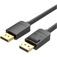 Кабель VENTION DP 1.2 HD Cable DisplayPort 1.5м Black (HACBG)