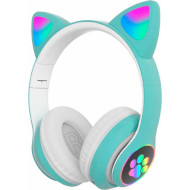 Навушники VOLTRONIC Cat Ear YR-28 LED Green