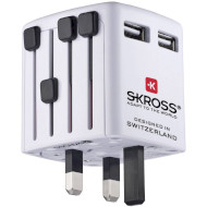 Універсальний зарядний пристрій SKROSS World USB Charger White (1.302330)