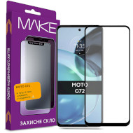 Захисне скло MAKE Full Cover Full Glue для Motorola Moto G72 (MGF-MG72)