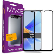 Захисне скло MAKE Full Cover Full Glue для Oppo A17 (MGF-OPA17)