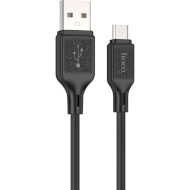 Кабель HOCO X90 Cool Silicone USB-A to Micro-USB 1м Black