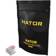 Набір перемикачів HATOR Premium Switch Pink 10 шт (HTS-105)