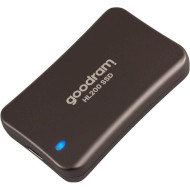 Портативный SSD диск GOODRAM HL200 512GB USB3.2 Gen2 Gray (SSDPR-HL200-512)