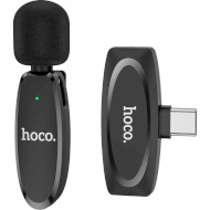 Мікрофон для смартфона HOCO L15 Crystal Lavalier for Type-C Black
