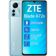 Смартфон ZTE Blade A72s 4/128GB Blue