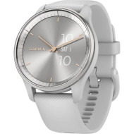 Смарт-часы GARMIN Vivomove Trend Silver Stainless Steel Bezel with Mist Gray Case and Silicone Band (010-02665-03)