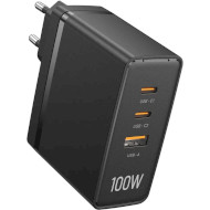 Зарядний пристрій VENTION Ultra GaN 100W Black (FEGB0-EU)