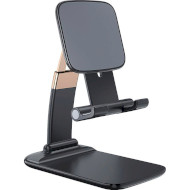 Подставка для смартфона ESSAGER Knight Foldable Desk Mobile Phone Holder Stand (Alloy) Black