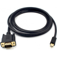 Кабель Mini DisplayPort - VGA 1.8м Black (S0781)