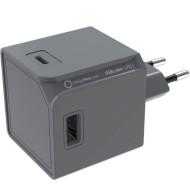 Зарядний пристрій ALLOCACOC USBcube Original 2xUSB-A, 2xUSB-C, 65W Gray