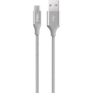 Кабель TTEC 2DK11 AlumiCable USB2.0 AM/Micro-BM 1.2м Silver (2DK11G)