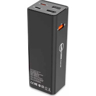 Зарядна станція XOKO Power Hub QC-700 7-in-1 GAN 100W, PD, QC, USB3.1, HDMI, micro SD reader Black (XK-QC-700)