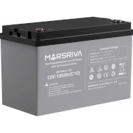 Акумуляторна батарея MARSRIVA AGM Gel Deep-cycle 12V 100Ah (12В, 100Агод) (MR-PBD12-100)