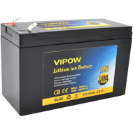 Акумуляторна батарея VIPOW Li-ion 12V-10Ah (12В, 10Агод, BMS)