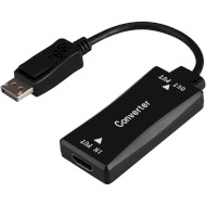Конвертер відеосигналу CABLEXPERT A-HDMIF30-DPM-01 HDMI - DisplayPort Black