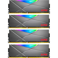 Модуль пам'яті ADATA XPG Spectrix D50 RGB Tungsten Gray DDR4 3600MHz 64GB Kit 4x16GB (AX4U360016G18I-QCTG50)