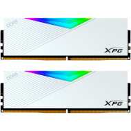Модуль памяти ADATA XPG Lancer RGB White DDR5 6400MHz 32GB Kit 2x16GB (AX5U6400C3216G-DCLARWH)