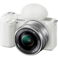 Фотоаппарат SONY Alpha ZV-E10 White 16-50 mm f/3.5-5.6 OSS (ZVE10LW.CEC)